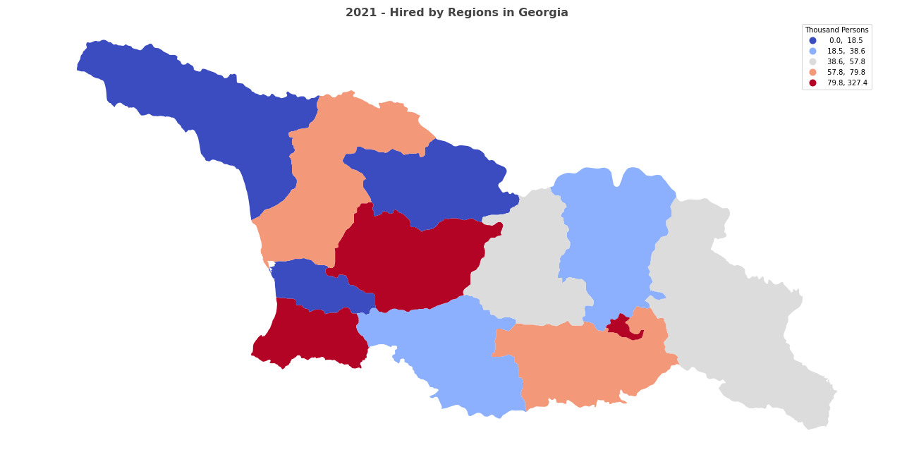 Map of Employment